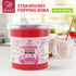 6.6 Soeos Strawberry Popping Boba Pearls Pounds, Bursting Boba Pearls for Bubble Tea, Beverages, Shakes, Desserts