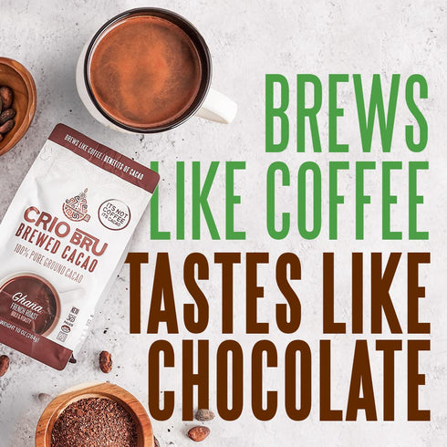 24oz Crio Bru Maya Light Roast Brewed Cacao Drink