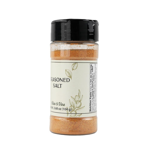 (3.68 Olive & Vine Seasoned Salt, Savory Blend, For Grilling & Roasting, Rich Tradition, Authentic Taste, For Global