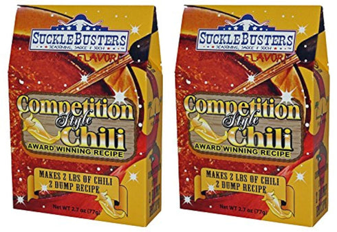 2 Pack of SuckleBusters Chili Kit Competition Style