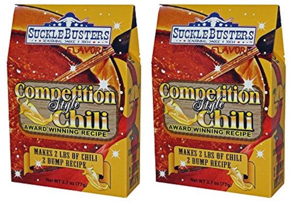 2 Pack of SuckleBusters Chili Kit Competition Style