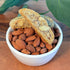 (4 6oz True Delicious GLUTEN FREE INGREDIENTS ALMOND BISCOTTI, buttery, fine Italian cookies, baked twice boxes
