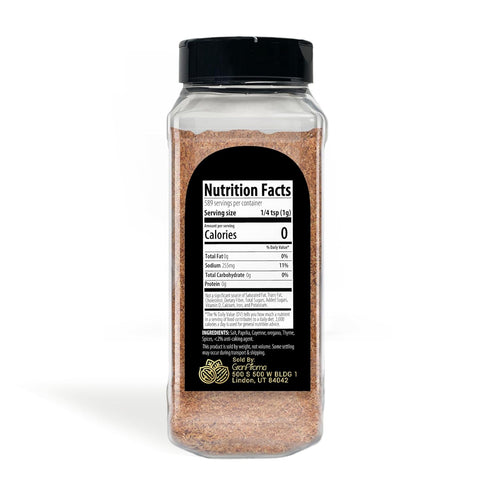 GranAroma Cajun Seasoning, Versatile Seasoning, Spicy & Flavorful, New Orlean's Style (20.8 Ounce)