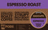 30% 40 Count EKOCUPS Organic Espresso Roast Coffee Pods, Extra More Coffee Per Cup, Artisan Fair Trade Dark Roast