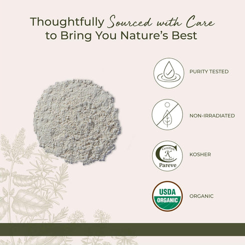 4 oz Starwest Botanicals Organic Horseradish Root Powder - Dried Seasoning Spice for Meats, Seafood, & Sauces, Finely