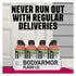 20 Oz (Pack 12) BODYARMOR Flash I.V. Electrolyte Beverage, Cucumber Lime, Hydration Drink with Coconut Water For Rapid