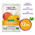 Packs 1 Pack 12 Fruit for Thought Organic Dried Mango | Dried Fruit Snack Ideal for the Family | No Sugar Added | At