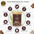 4oz (113G) 100% Spice Magic Nutmeg Whole | Gluten Free, Vegan and Non-GMO, Natural I Perfect for Coffee, Tea, Hot