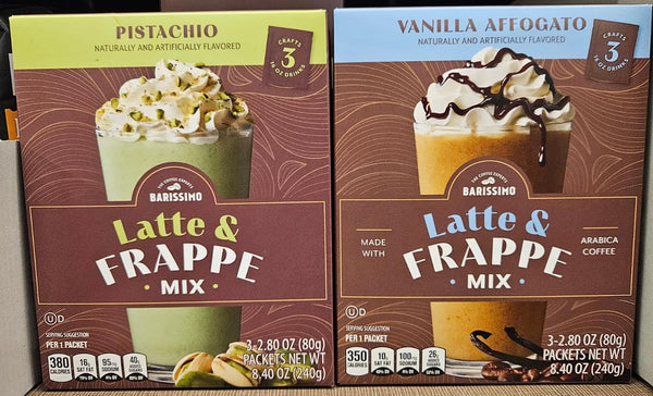 Generic Barissimo The Coffee Expert Latte & Frappe Mix Pistachio & Vanilla Affogato