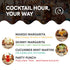 Pack (12) BYB Mixers Variety Organic Cocktail & Mocktail Mixers Party Punch, Cucumber Mint Martini, Mango Margarita