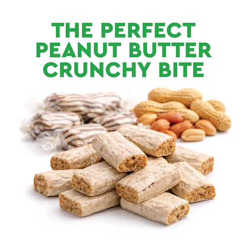 2 120 Peanut Butter Bars Candy - Pounds (Approx Pieces), Peanut Butter Candy Bars In Bulk Bag, Individually Wrapped Old