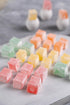 Mughe Gourmet Turkish Delight Candy Gift Box - 7oz/200g - Halal, Vegan Lokum Fruit Flavors for Special Occasions