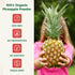 8oz, Quay Naturals Organic Pineapple Powder, USDA Organic, Freeze-Dried Pineapple Fruit Powder, No Additives