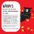 187ml (2 pack) 100% Woody's Mini Duo Blanc + Ros | Alcohol-Free Wine Made from Certified Organic California Grapes |