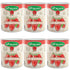 La San Marzano 6 Pack, Italian Whole Peeled Tomatoes in Puree with