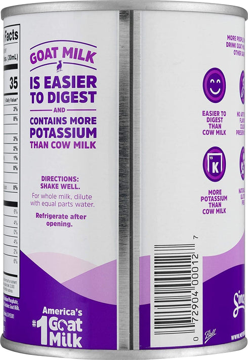 12 Oz (Pack 3) Meyenberg Evaporated Goat Milk, Vitamin D, Fl