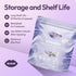 Frozen 2Lbs SLOJO Lavender White Chocolate Powder Premium Drink Mix for Hot & Cold Beverages, Gourmet Powder, Vegan