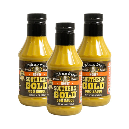 Maurices Southern Gold BBQ Sauce, Honey Flavor Carolina Gold Barbecue Sauce with