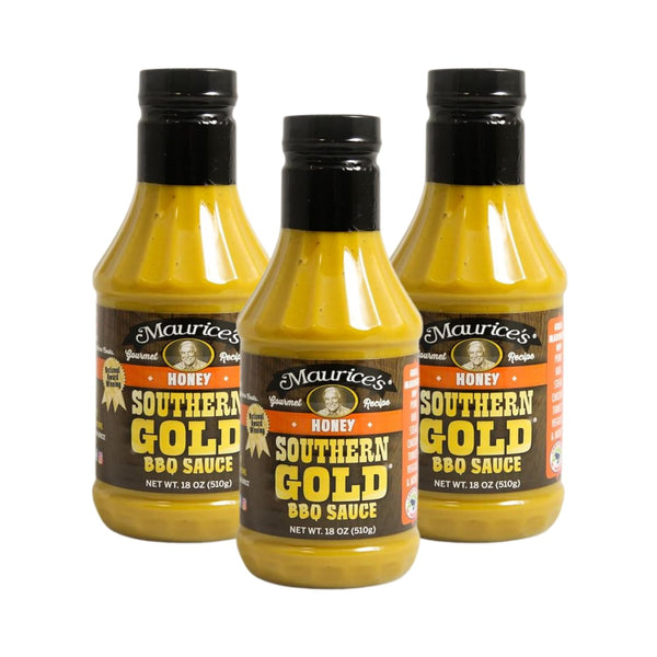 Maurices Southern Gold BBQ Sauce, Honey Flavor Carolina Gold Barbecue Sauce with