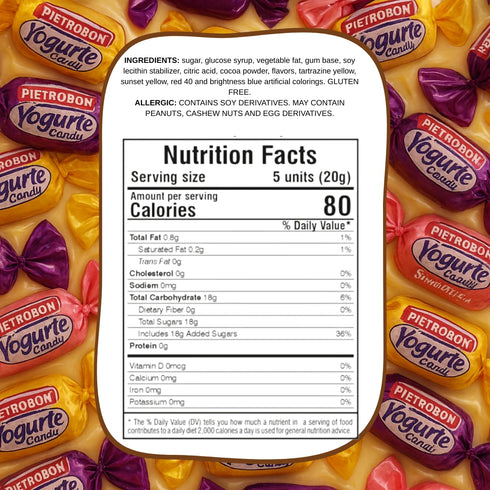 21oz 1.3lbs Pack, Strawberry, Grape & Passion Fruit Yogurt Soft Candy Bag Individually Wrapped Variety Strawberry Grape