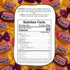 21oz 1.3lbs Pack, Strawberry, Grape & Passion Fruit Yogurt Soft Candy Bag Individually Wrapped Variety Strawberry Grape