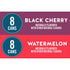 Pack, 12 Oz Pack 16, 8 8 Waterloo Sparkling Water Two-Flavor Fl Cans, of x Black Cherry, x Watermelon | Zero Calories |