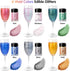 CRPTHE 6 Colors Edible Luster Dust Set, Food Grade Glitter for Baking, Drinks, Cakes, Vegan (5g/Bottle)