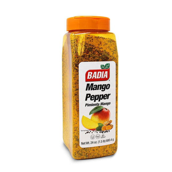 Badia Mango Pepper Seasoning, 24 oz - Sweet & Zesty Citrus Pepper