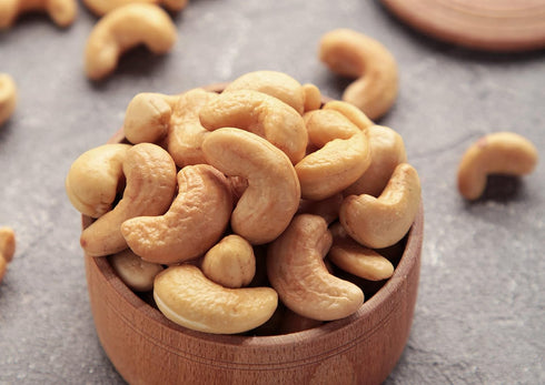 1 Food to Live Organic Dry Roasted Whole Cashews, Pound Non-GMO, Unsalted, Oven Roasted Nuts, No Oil Added, Kosher