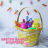 12 Easter Bunny Eggs, Plastic Multicolor Egg Hunt Supplies, Rabbit Ear Details, Total