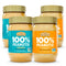 Crazy Richard's 100% All-Natural Vegan Creamy & Crunchy Peanuty Butter with No