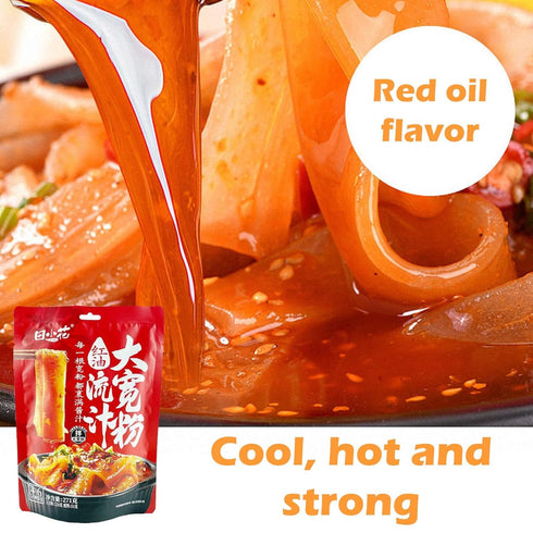 QLMLWR 1078g 38.03oz (pack 4) Sweet Potato NoodlesGlass NoodleChinese NoodleVermicelliRamen, Wide Vermicelli, Soft