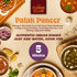 5-Minute Pack 5 The Cumin Club Ready to Eat Indian Meal Palak Paneer - Authentic & Flavorful Indian Meal, Ready to Eat