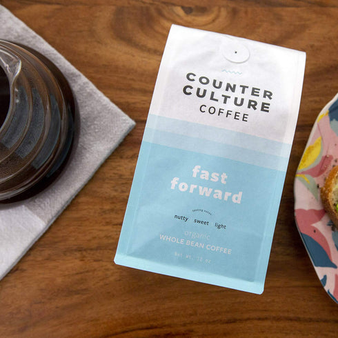 Counter 12 oz (1 Culture Coffee Fast Forward - Light Roast, Organic, Sustainably Farmed, Kosher, Whole Bean Coffee