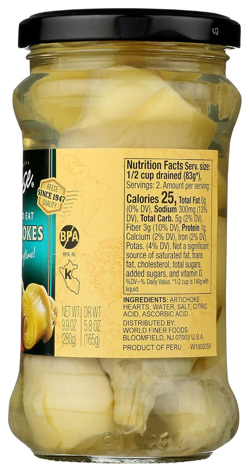 9.9 Oz Reese Artichoke Hearts Cocktail