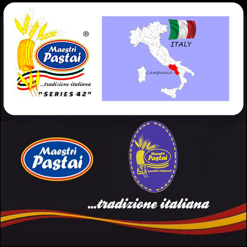 42"), Elbow 17.66 oz (1.1 lbs) (Pack 3) Maestri Pastai, Gourmet Creste Di Gallo "Rooster Crest" Italian Pasta (Special