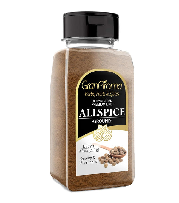 GranAroma Ground Allspice, 9.9 oz, Warm Flavor, Baking Spice