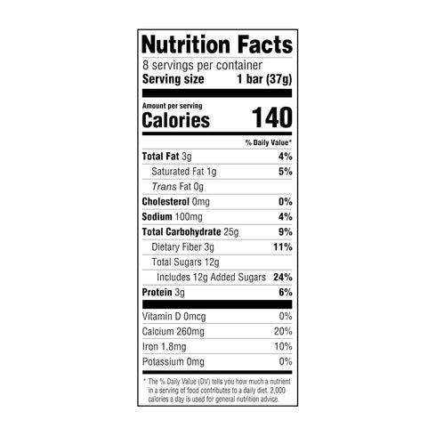 1.3 Oz, 8 Amazon Grocery, Blueberry Fruit & Grain Cereal Bars, Ct