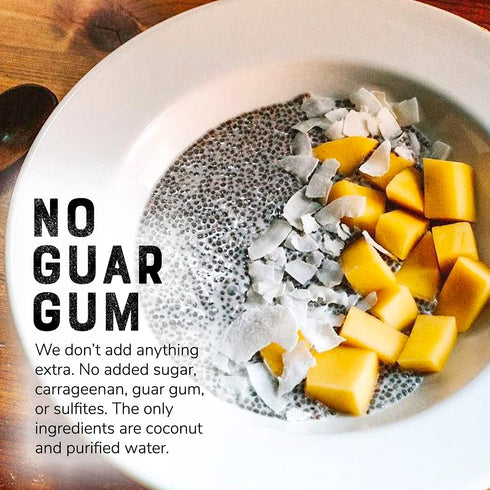 17-19% 12-pack Natures Greatest Foods Pure Coconut Milk No Guar Gum, No Additives, Non-GMO, BPA-Free, Vegan