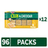 (12 96 Packs) Keebler Sandwich Crackers, Lunch Snacks, Club and Cheddar Trays