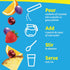 Packs, Punch,6 Packets Wyler's Light Pitcher Water Drink Mix, Fruit Pitcher