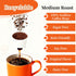 18 Count, 14 Immune Mushroom Coffee K Cup, Ground Arabica Coffee Powder, Mushrooms Supplement, Ashwagandha, Elderberry