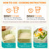 8.8oz (250g), Soeos Organic Konjac Rice, Dried Shirataki Rice, Gluten Free, Plant-Based, Low Carbs, Quick-Cooking Rice