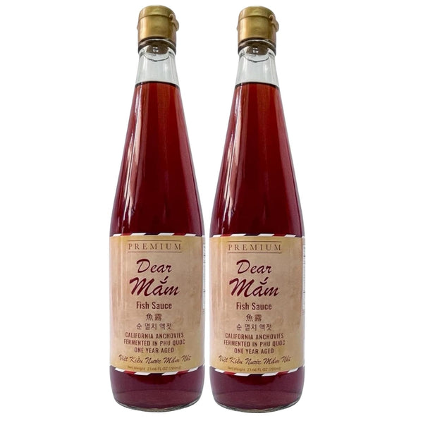 Dear Mam Fish Sauce Dear Mam Premium Fish Sauce | California Anchovy | 1 Year Aged