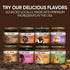 Set 2 King's Cupboard Ice Cream Toppings Gift of Jars - Organic Caramel Sauce and Organic Hot Fudge Sauce - Gourmet