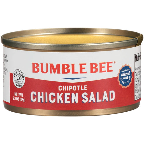 Pack 10g (Pack 12) Bumble Bee Snack On The Run! Protein Snack - Chipotle Chicken Salad with Crackers - Protein per Box