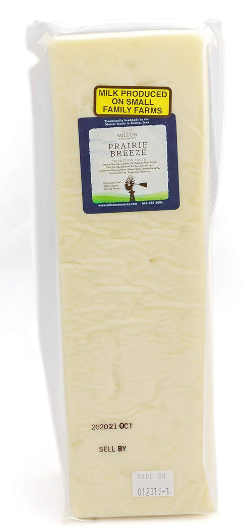 Cheesers 8 oz. Cheddar Cheese - Prairie Breeze White Cheddar Cheese