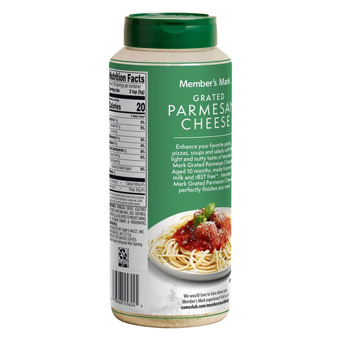 Generic 24 (1 Pack) Grated Parmesan Cheese, Ounce