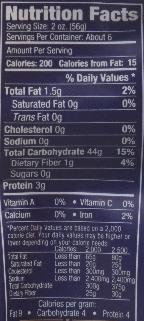 12 oz. (Pack 4) DeLallo - Gluten-Free Italian Orzo