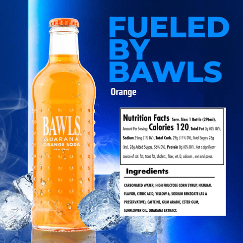 Bawls 10oz 24 pack Mandarin Orange